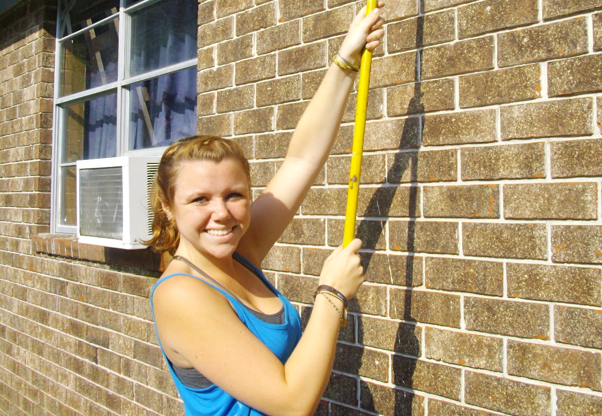 You’re hitting him, of course he feels it.