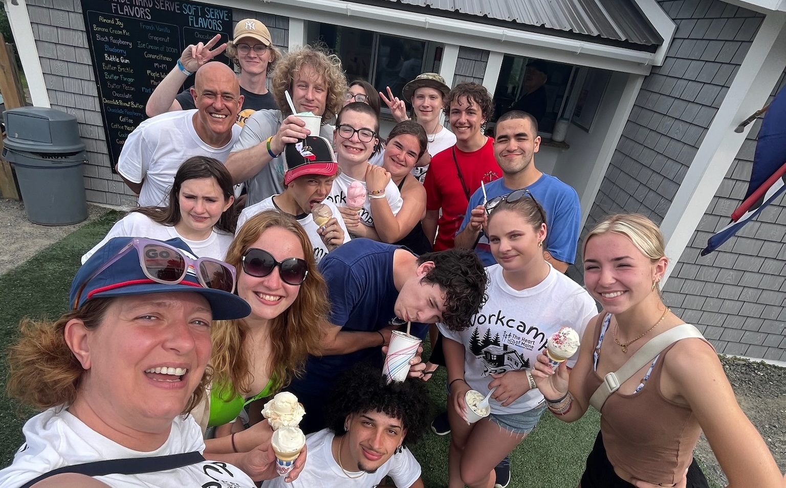 Hamburgers and Red Hot Dogs